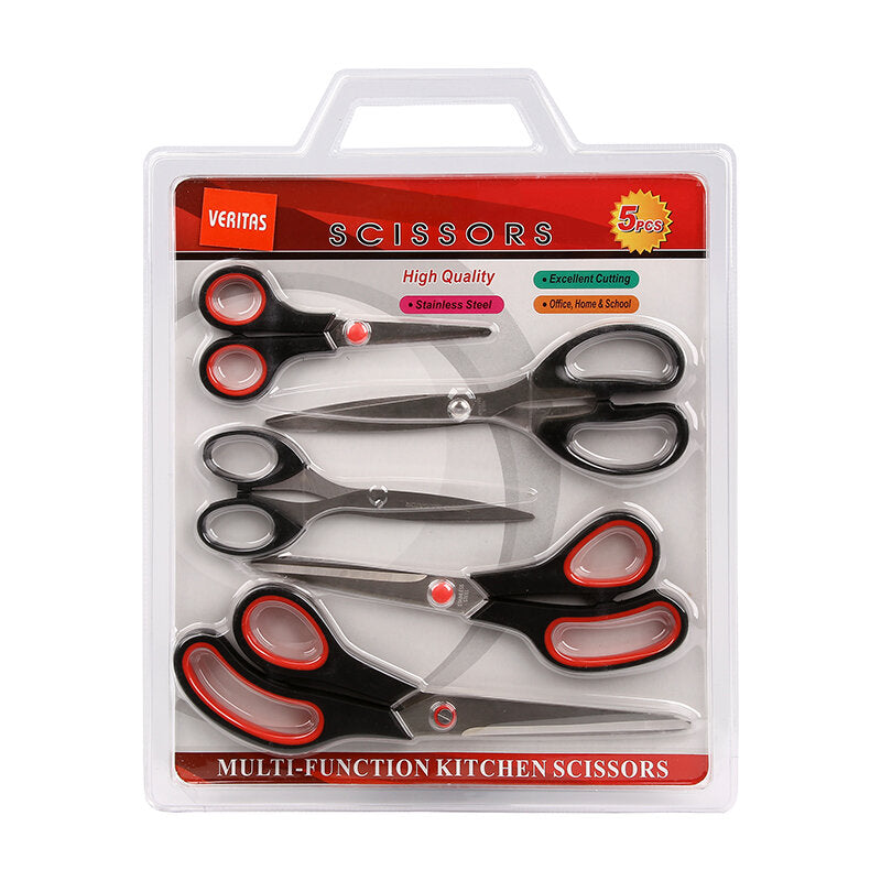 Soft Plastic Handle Fabric Scissors 19cm (138)