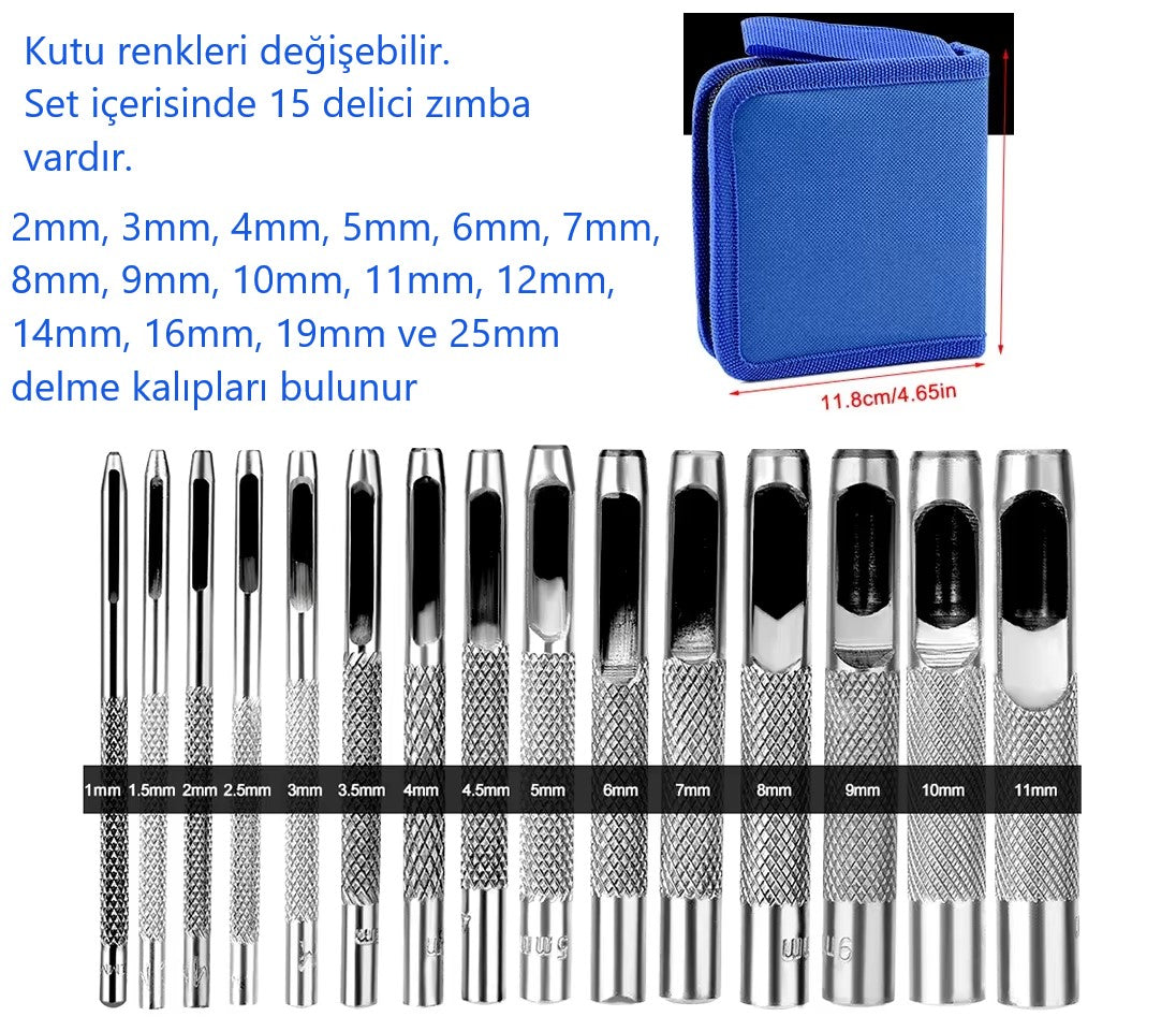 Piercing Padova Mold. Drilling Die in Different Sizes (Punches and base sold separately)