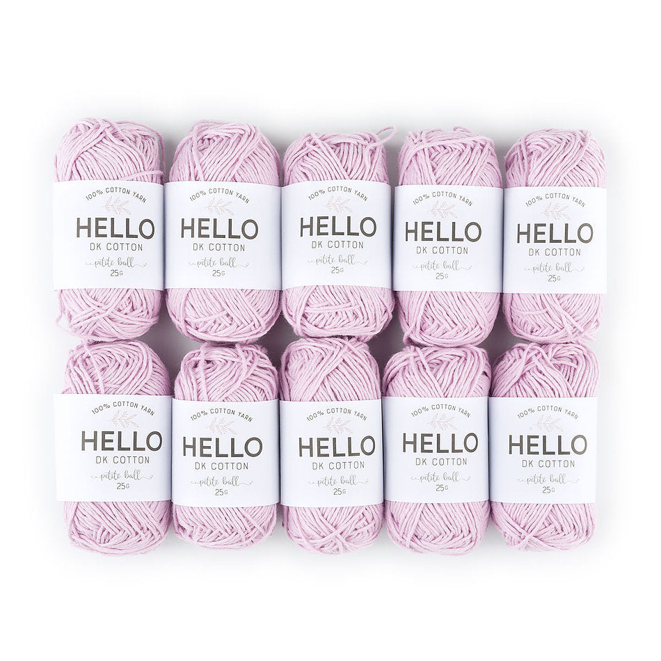 HELLO 25 gr cotton knitting yarn - HELLO DK Cotton Yarn 141